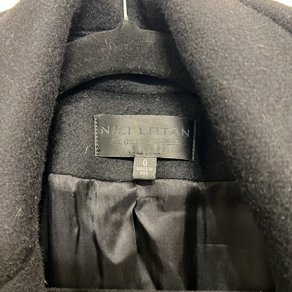 Nili Lotan Gaston Double Breasted Wool Felt Coat - Picture 13 of 13